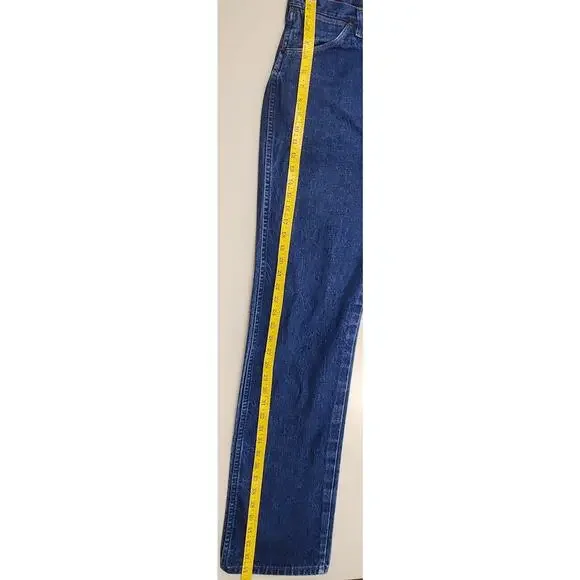 Wrangler Men’s 36x34 Straight Leg Jeans Dark Wash Western Y2K - Picture 2 of 7